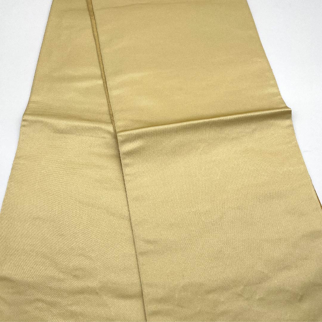 袋帯 金色 松 帯丈436cm 正絹 Sランク 六通 フォーマル 金系 1123006612321