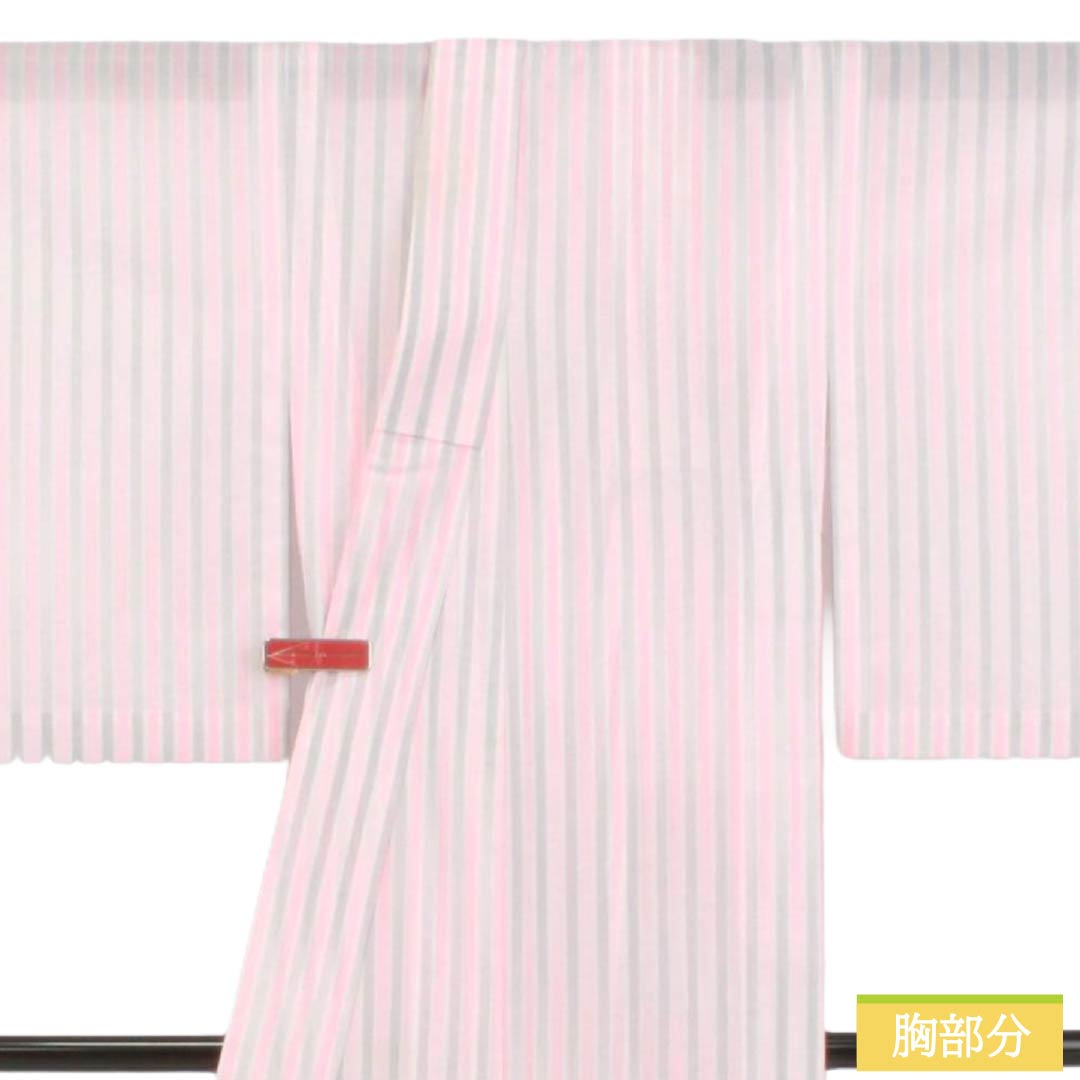 「縁」146ｃｍ～152ｃｍ 夏物 洗える ポリエステル 小紋 セット Z082 洗える 着物 夏物 小紋 65身丈159.5ポリエステル 絽 薄いピンク 花柄