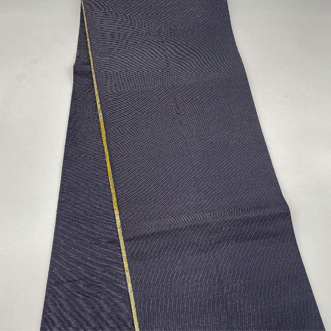 袋帯 グラデーション 流水 帯丈426cm 正絹 Aランク 六通 セミフォーマル 緑系 1123004983319