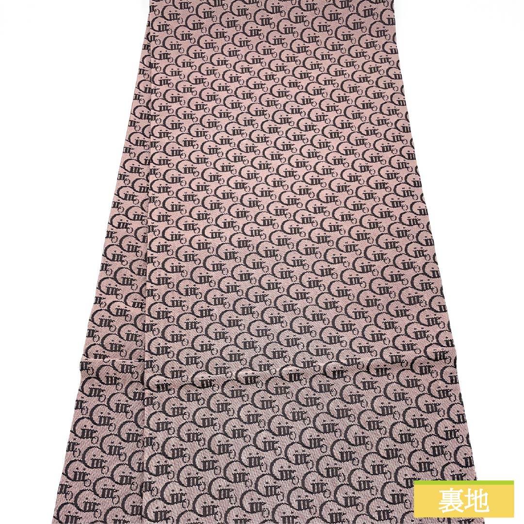 Fukuro Obi, pure silk, inlay, floral pattern, obi length 450cm, S rank, six-way, casual, gradation style, 1123012782499