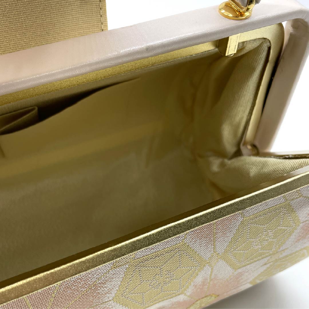 リサイクル着物】（新古品）和装バッグ セミフォーマル NEWランク 経錦