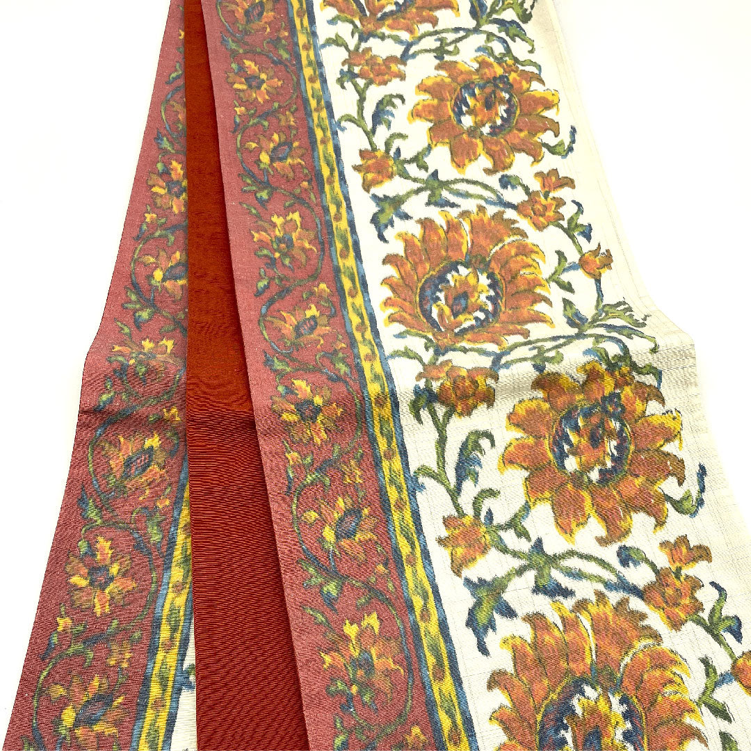 袋帯 抽象模様 全通 紬地 証紙番号205 帯丈422cm 正絹 Sランク 全通 カジュアル 白系 1123004182311