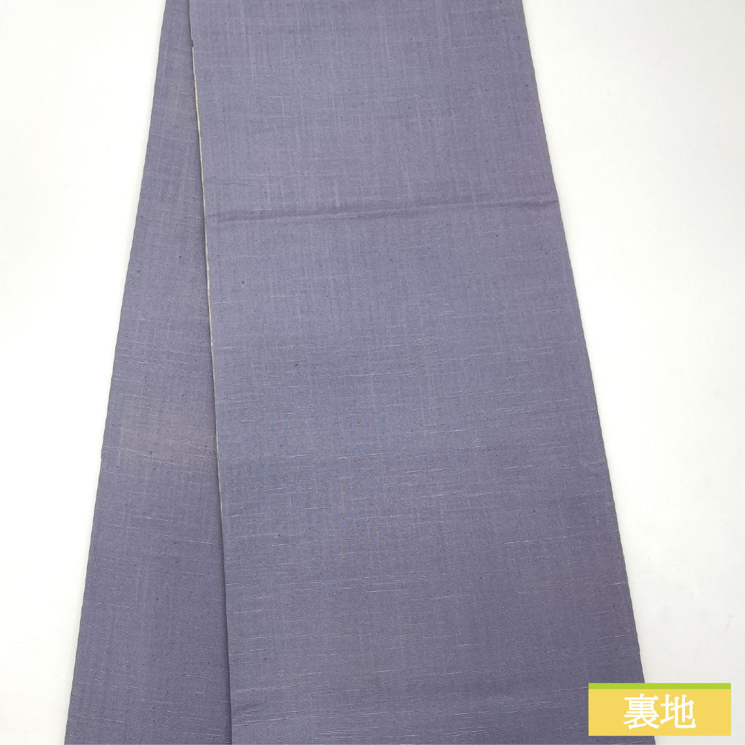 袋帯 正絹 Aランク 染め帯 辻ヶ花 紬地   帯丈460cm ポイント柄 カジュアル グラデーション系 1123017113499