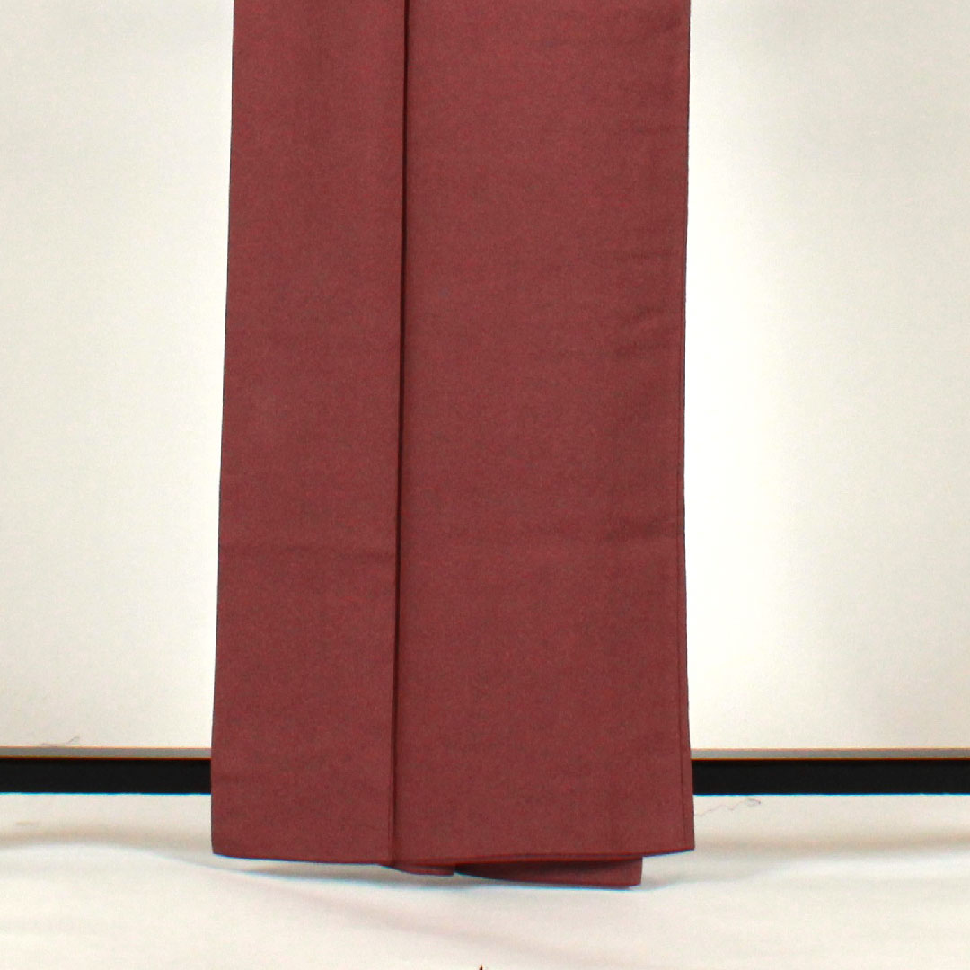 小紋 身丈163cm 裄丈64cm 袷  江戸小紋 鮫柄  正絹 Aランク 紫系 1115001433420