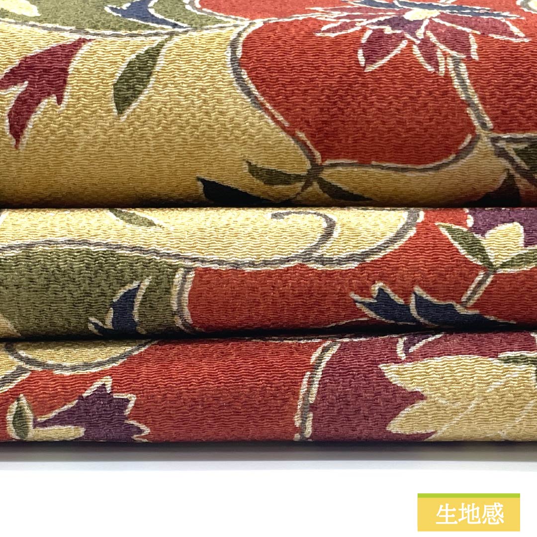 Nagoya Obi, Pure Silk, Grade A, Chirimen Fabric, Stencil Dyed, Length 364cm, Casual, Gradient, 1124009253399, Nagoya Style