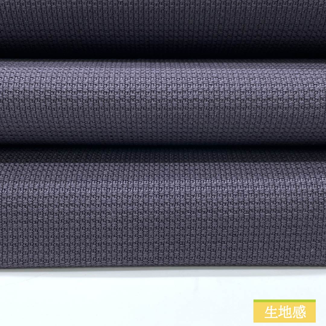 名古屋帯 深滅紫色（ふかきけしむらさきいろ） 綴れ織 井筒屋瀬平 爪搔き綴れ 帯丈377cm 正絹 Sランク ポイント柄 カジュアル 紫系 1124007022320 松葉仕立て