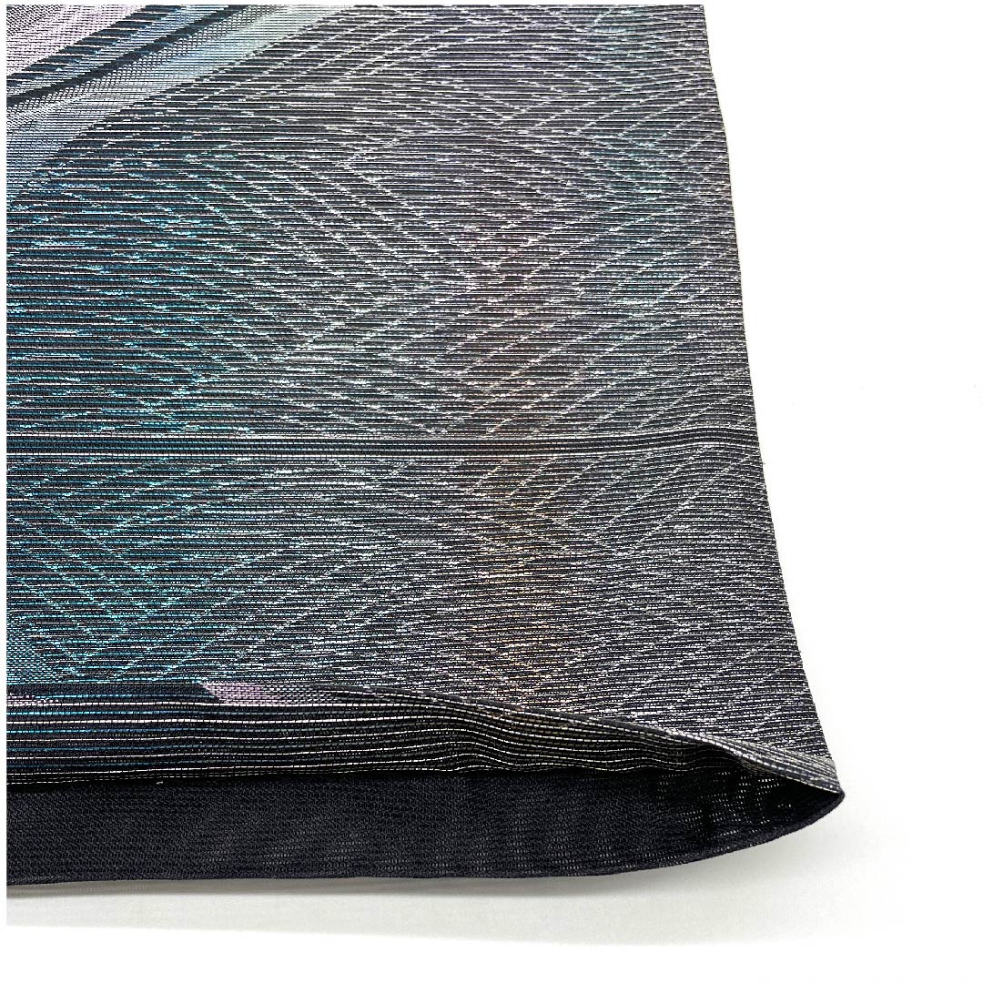 Fukuro Obi, Summer Obi, Abstract Pattern, Summer Obi, Length 430cm, Pure Silk, S Rank, Six-pass, Semi-formal, Gradient, 1123008532399
