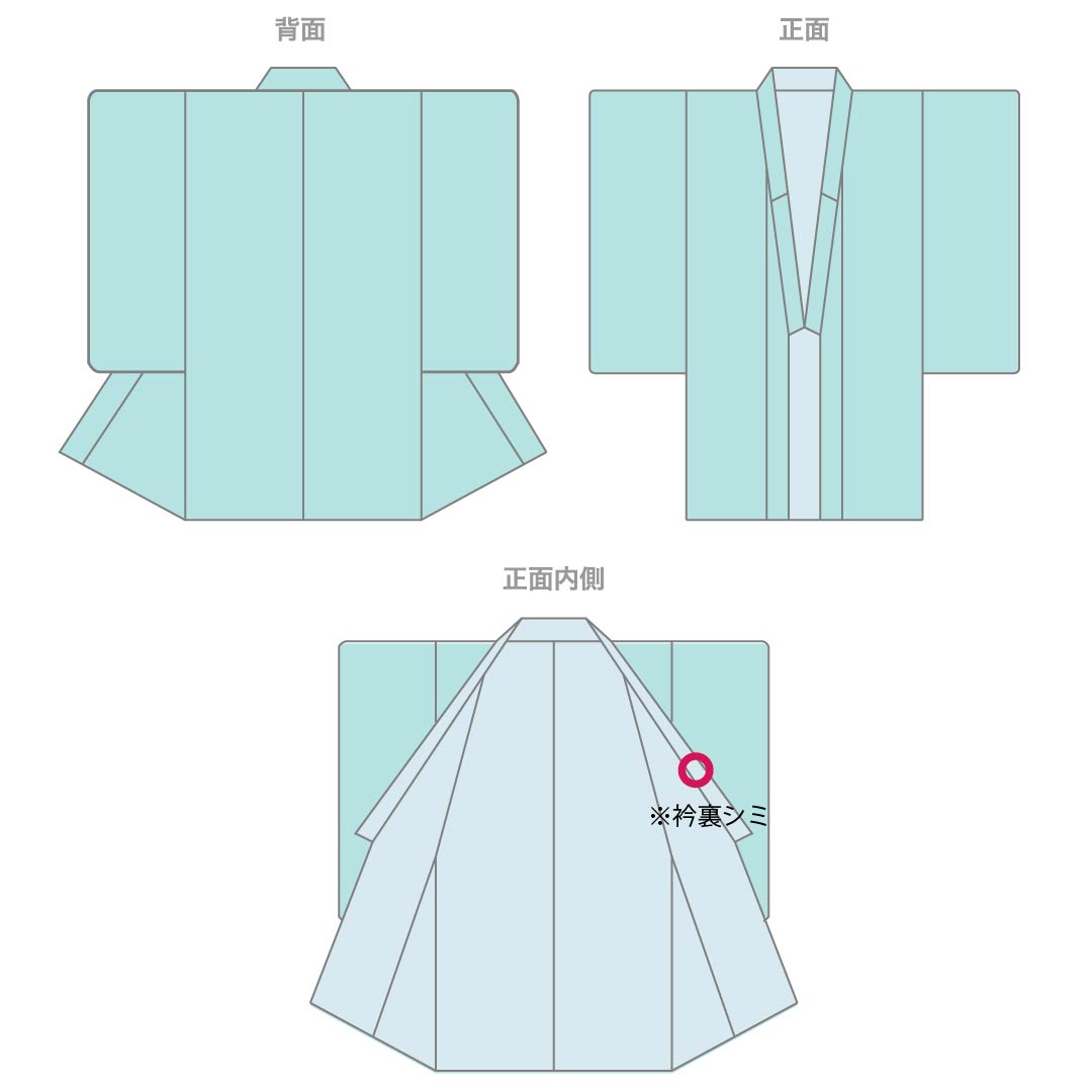 小紋 ポリエステル Sランク 身丈162cm 裄丈66cm 単衣 洗える着物 更紗模様 白系 1115008142411