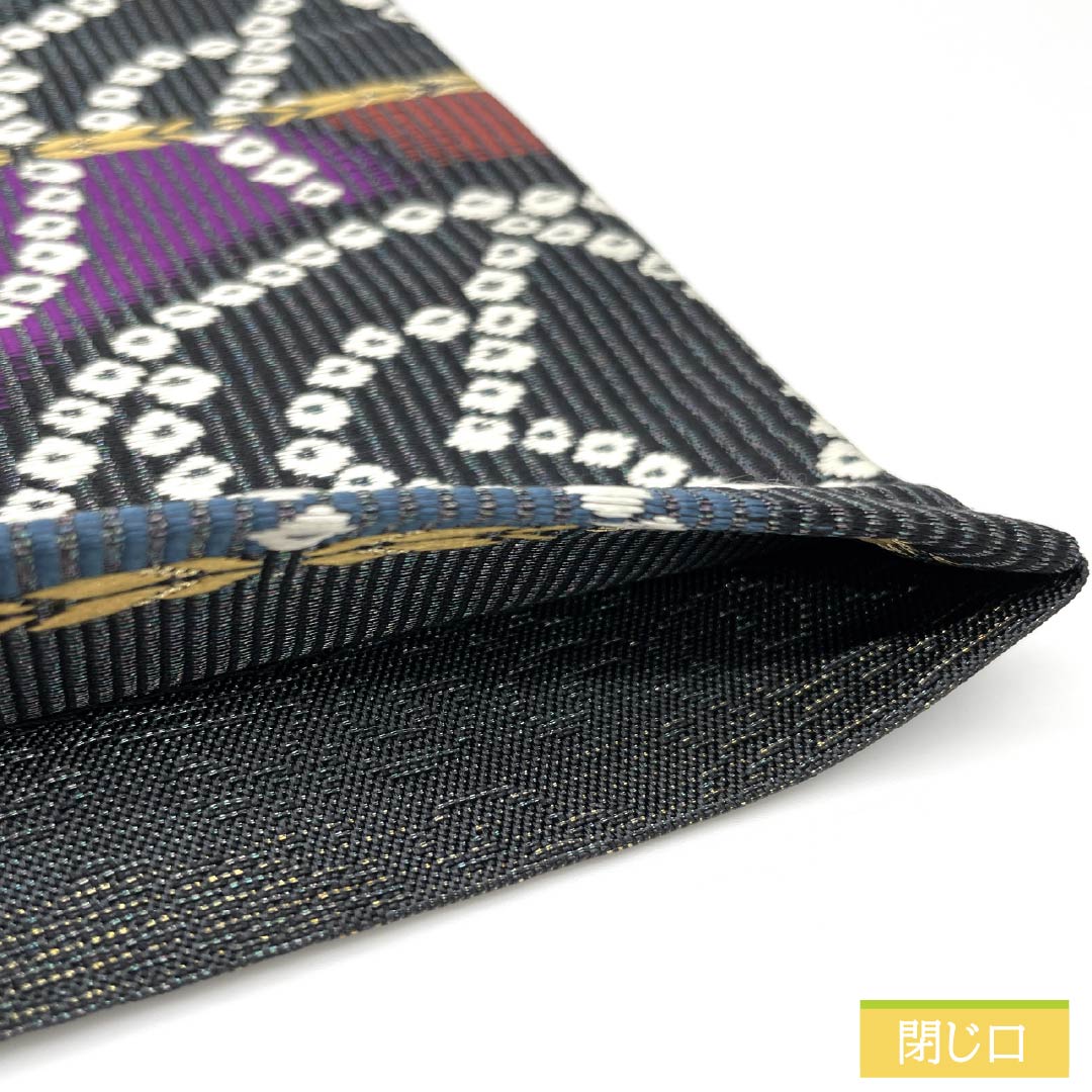 袋帯 正絹 グラデーション 山田織物 抽象模様 帯丈437.5cm Sランク 六通 セミフォーマル グラデーション系 1123012302399