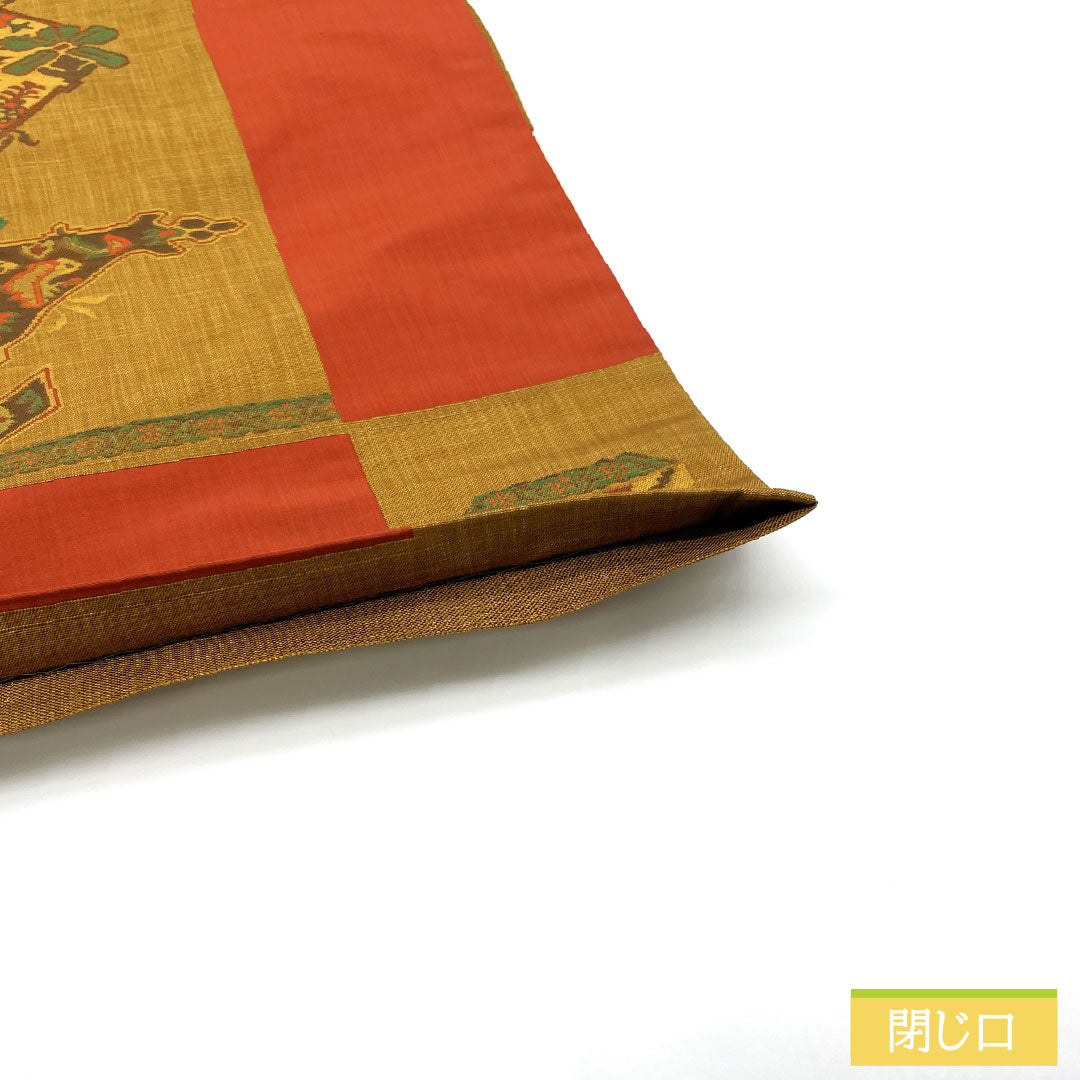 袋帯 正絹 Aランク 木屋太 西陣織 紹巴織 抽象模様  帯丈432cm 六通 カジュアル グラデーション系 1123016833399