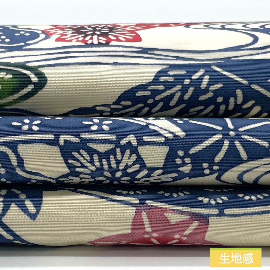 Nagoya Obi, Pure Silk, Grade A, White, Shiose, Kyoto Bingata, Toyama, Length 358cm, Full Length, Casual, White, Item Number 1124009203311, Nagoya Style