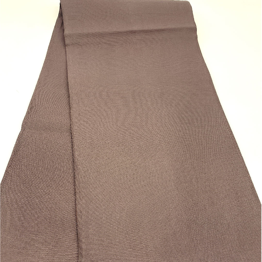 Fukuro Obi, Komori Orimono, Genjiko, Length 444cm, Pure Silk, S Rank, Six-pass, Semi-formal, Purple, 1123003312320