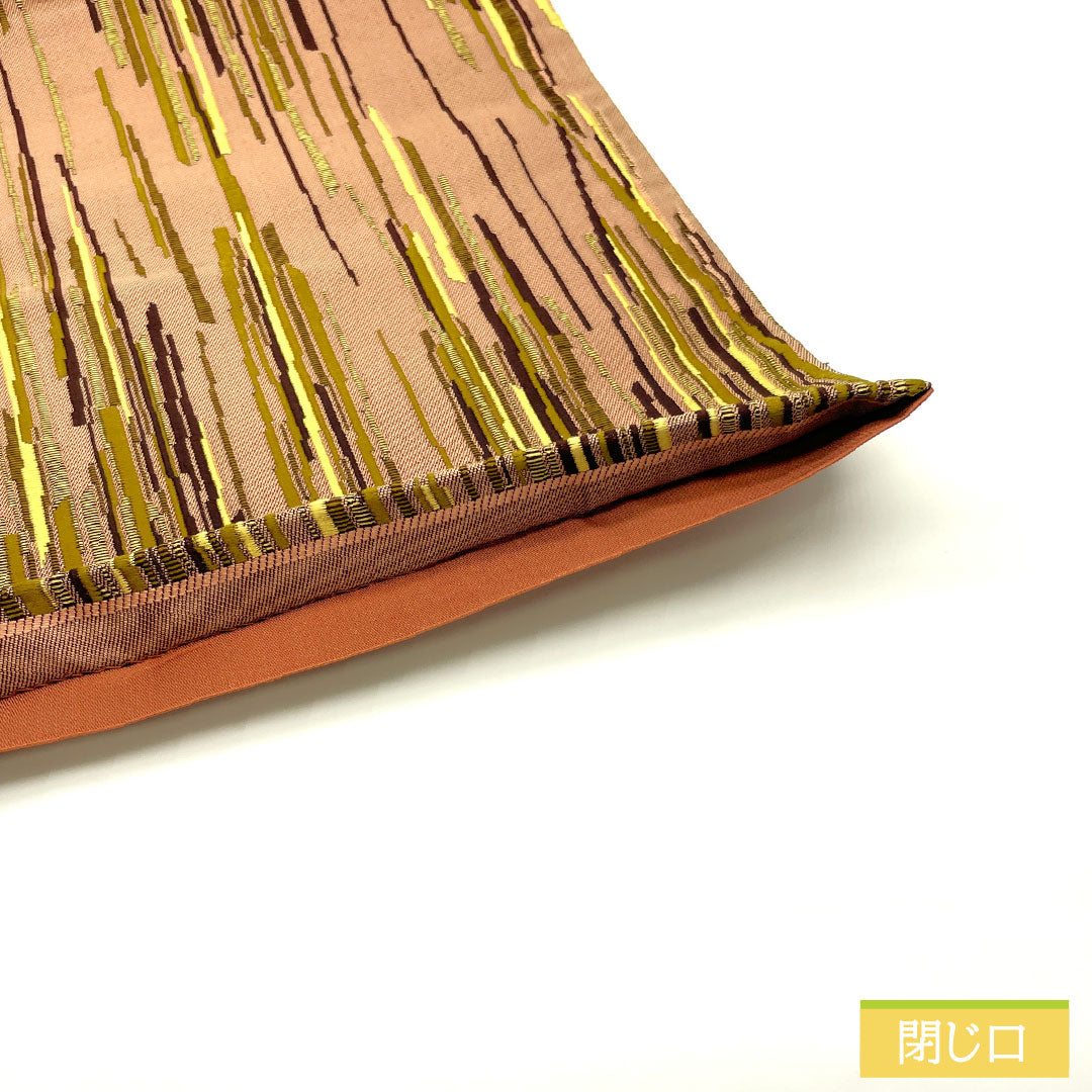 Fukuro Obi (sash), pure silk, S-rank, faded crimson (arasomeiro) color, Nishijin-ori (woven fabric), abstract pattern, length 436cm, six-fold, casual, purple, 1123016842320