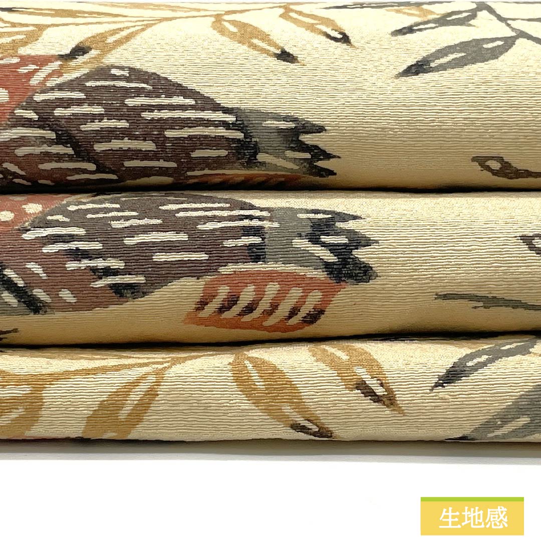 専用帯2493 ●高級 正絹 紅型 夏帯 名古屋仕立て 名古屋帯 帯2493 ○高級 正絹 紅型 夏帯 名古屋仕立て 名古屋帯