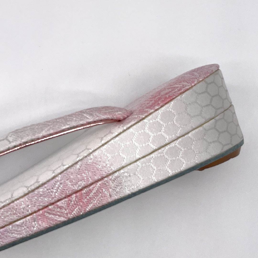 Formal sandals, obi fabric, B-rank, tortoiseshell pattern, length 23cm, size M, silver, product number 1122001314322
