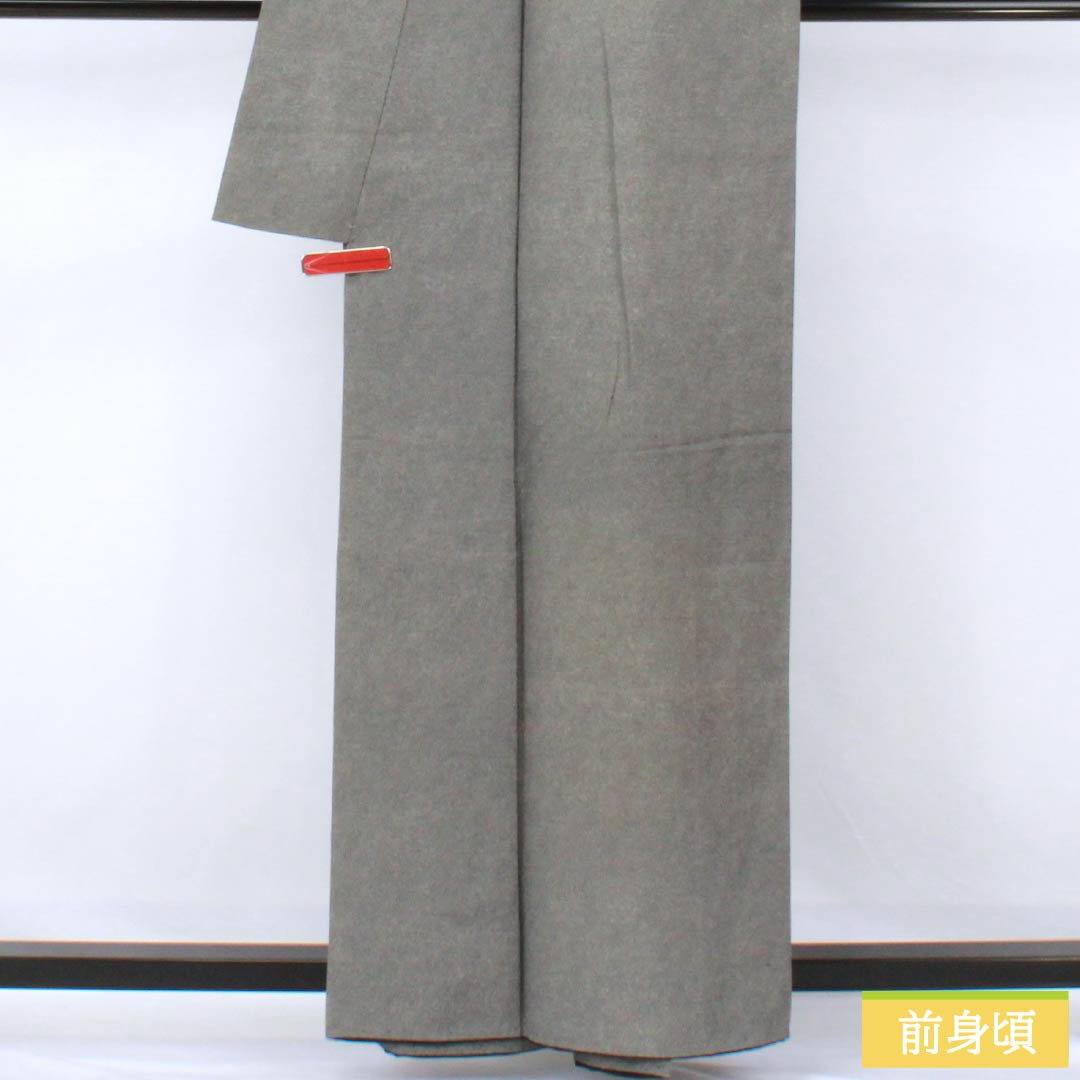 リサイクル着物】小紋 正絹 Sランク 身丈159cm 裄丈63cm 袷 型染 鮫