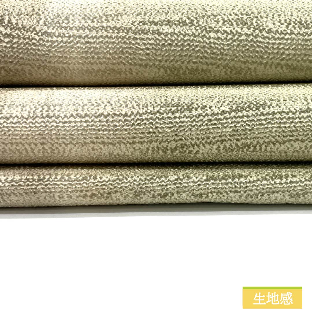 専用帯3458 3220 二点セット ●高級 正絹 草木染 立枠有職華文 リサイクル着物】名古屋帯 正絹 Sランク 密陀僧色（みつだそう