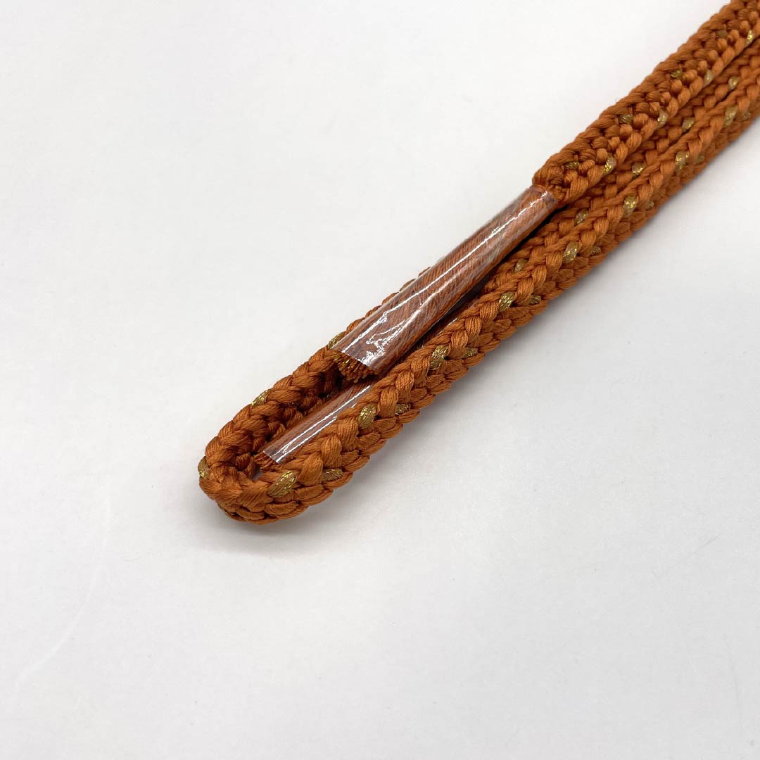 （新古品） 帯締め・帯揚げセット 正絹 Sランク 人参色（にんじんいろ） 忘れ草色（わすれぐさいろ） 長さ約160cm 幅約1cm カジュアル 黄系 1141000072323