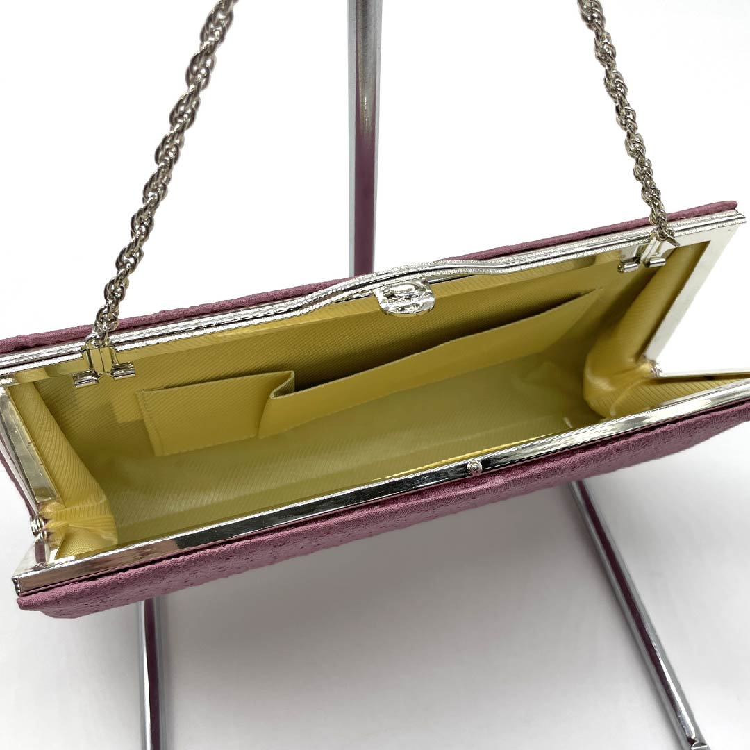 (Like New) Semi-Formal Zori Sandal and Bag Set, Grade A, Bijinsai Color (Purple), Solid Color, Size M, 1133000263320