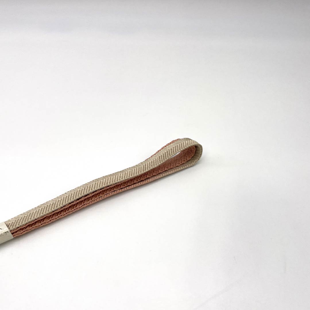 （新古品） 帯締め・帯揚げセット 正絹 NEWランク 浅紅色（あさべにいろ） 青白磁色（せいはくじいろ） 花柄 東雲色（しののめいろ） 長さ約167cm 幅約1.7cm フォーマル ピンク系 1141000251313