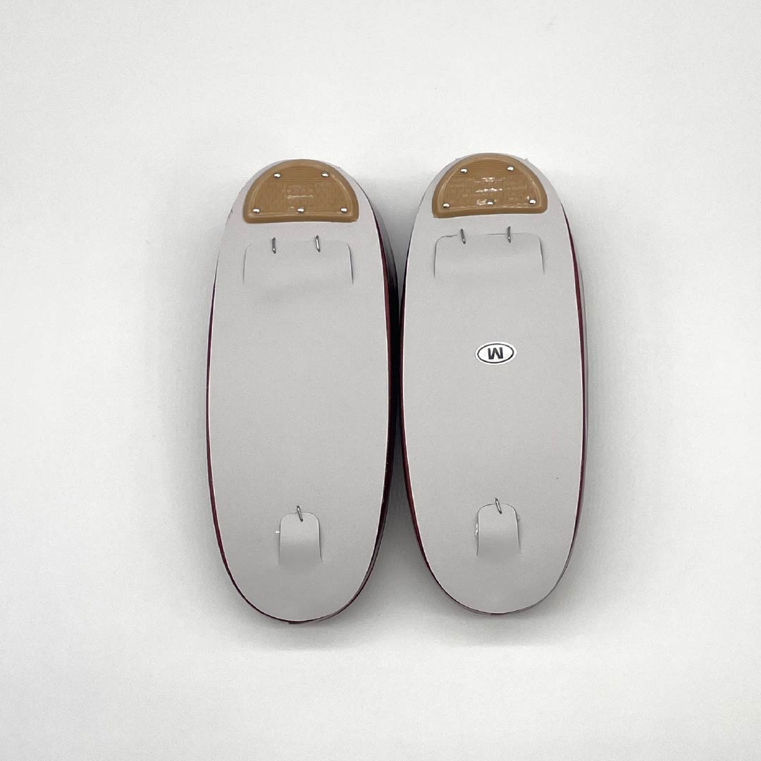 (New old stock) Formal sandal and bag set, raw crimson, unused, plain, for long-sleeved kimono, size M, red, rank S, 1133000132312