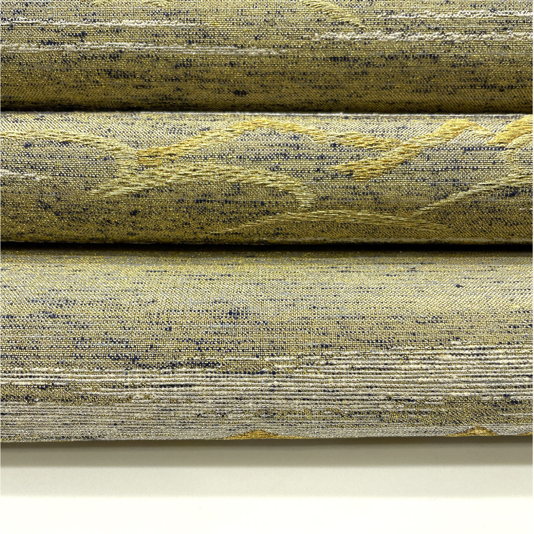 袋帯 ねん金糸 近藤悠三 帯丈438cm 正絹 Sランク 六通 フォーマル 金系 1123004622321