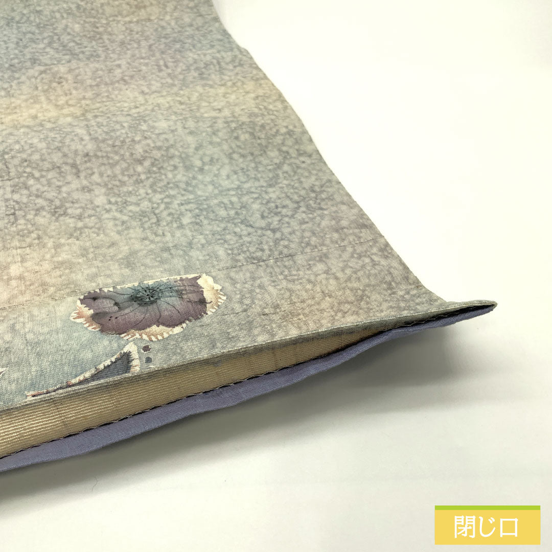 袋帯 正絹 Aランク 染め帯 辻ヶ花 紬地   帯丈460cm ポイント柄 カジュアル グラデーション系 1123017113499