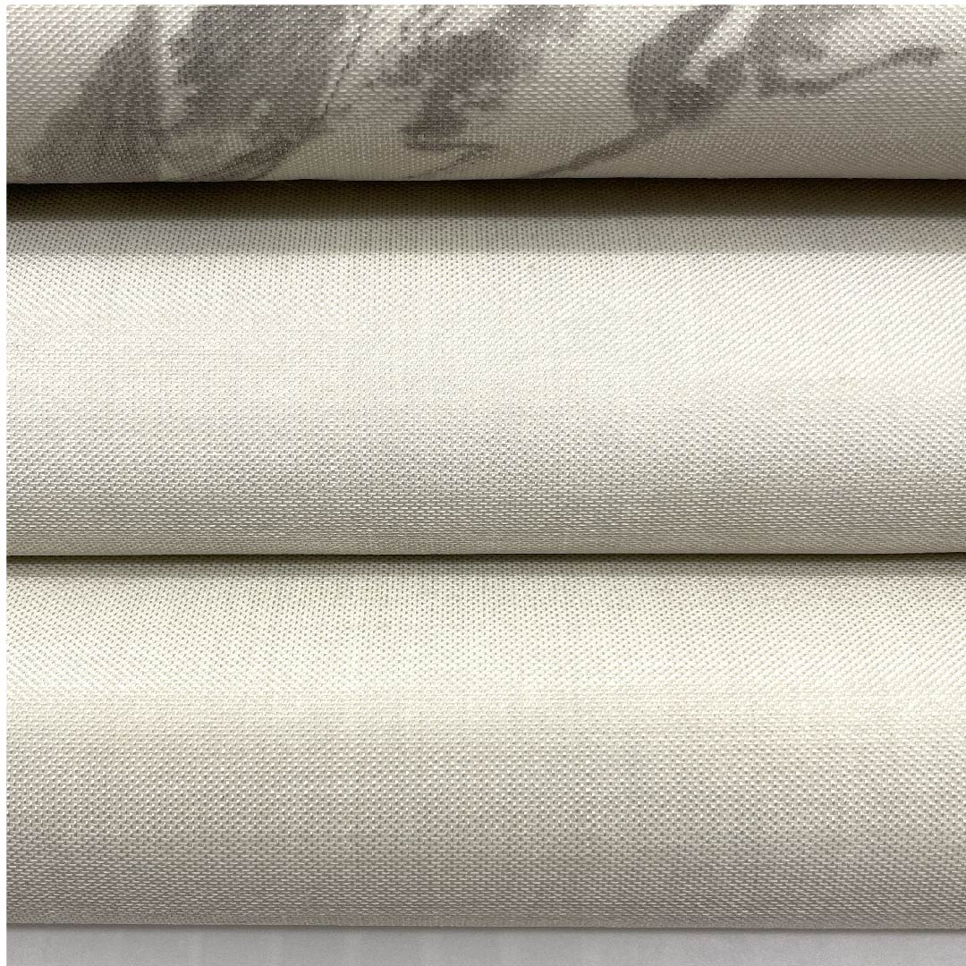 名古屋帯 卯の花色 夏帯 紗 なすび たけのこ 染帯 作家物 西陣織 帯丈375.5cm 正絹 Aランク ポイント柄 カジュアル グレー系 1124003903322  名古屋仕立て