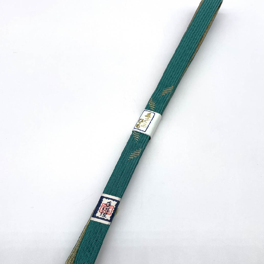 （新古品） 帯締め・帯揚げセット 正絹 Sランク ボカシ染 流水 長さ約156cm 幅約1.5cm フォーマル グラデーション系 1141000182399