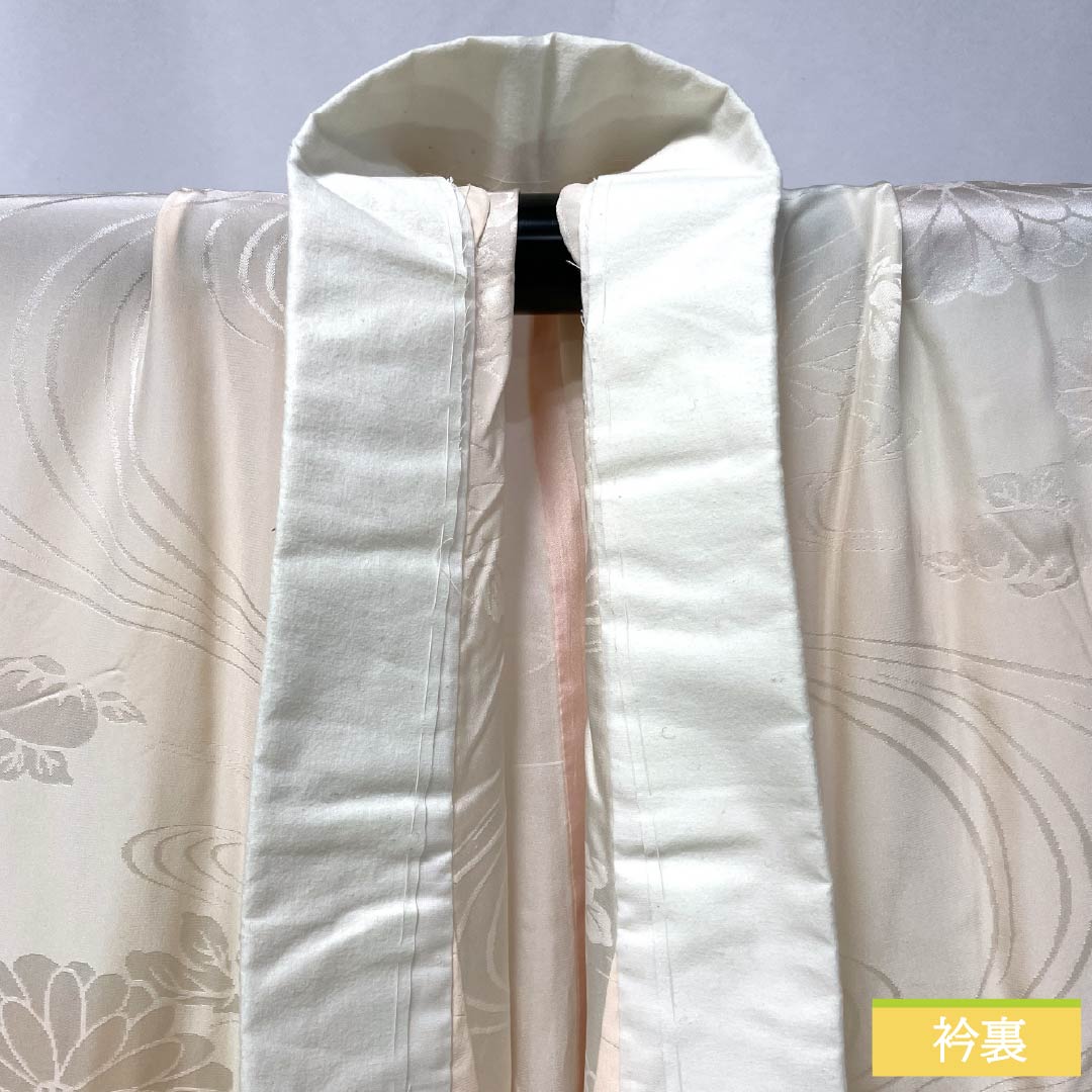 長襦袢 正絹 Sランク 身丈121cm 裄丈63.5cm 単衣 乙女色（おとめいろ） 吉祥文様 ピンク系 1129000792213