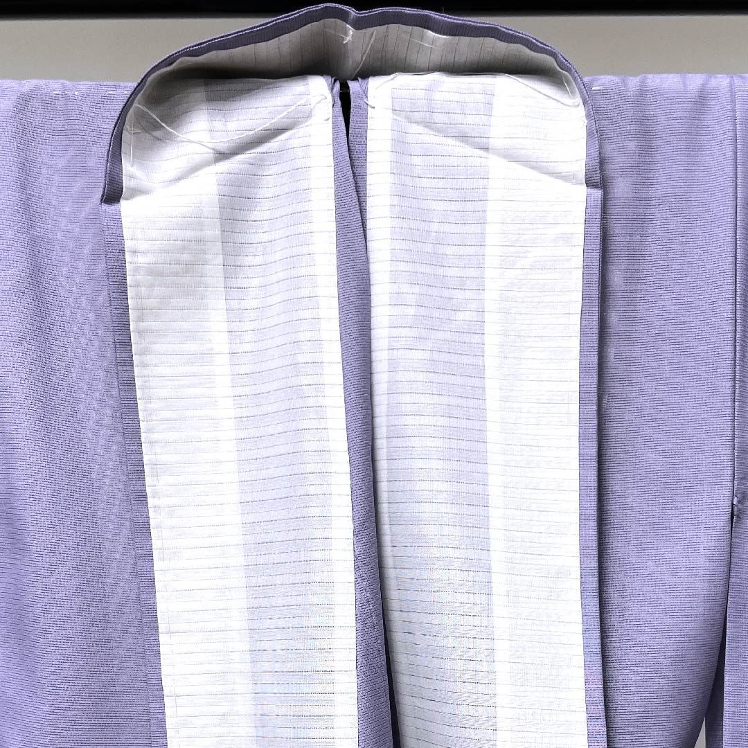 Summer item, polyester, plain color, length 159cm, sleeve length 61.5cm, Beniminato color, plain, silk, S rank, purple, 1132000202320