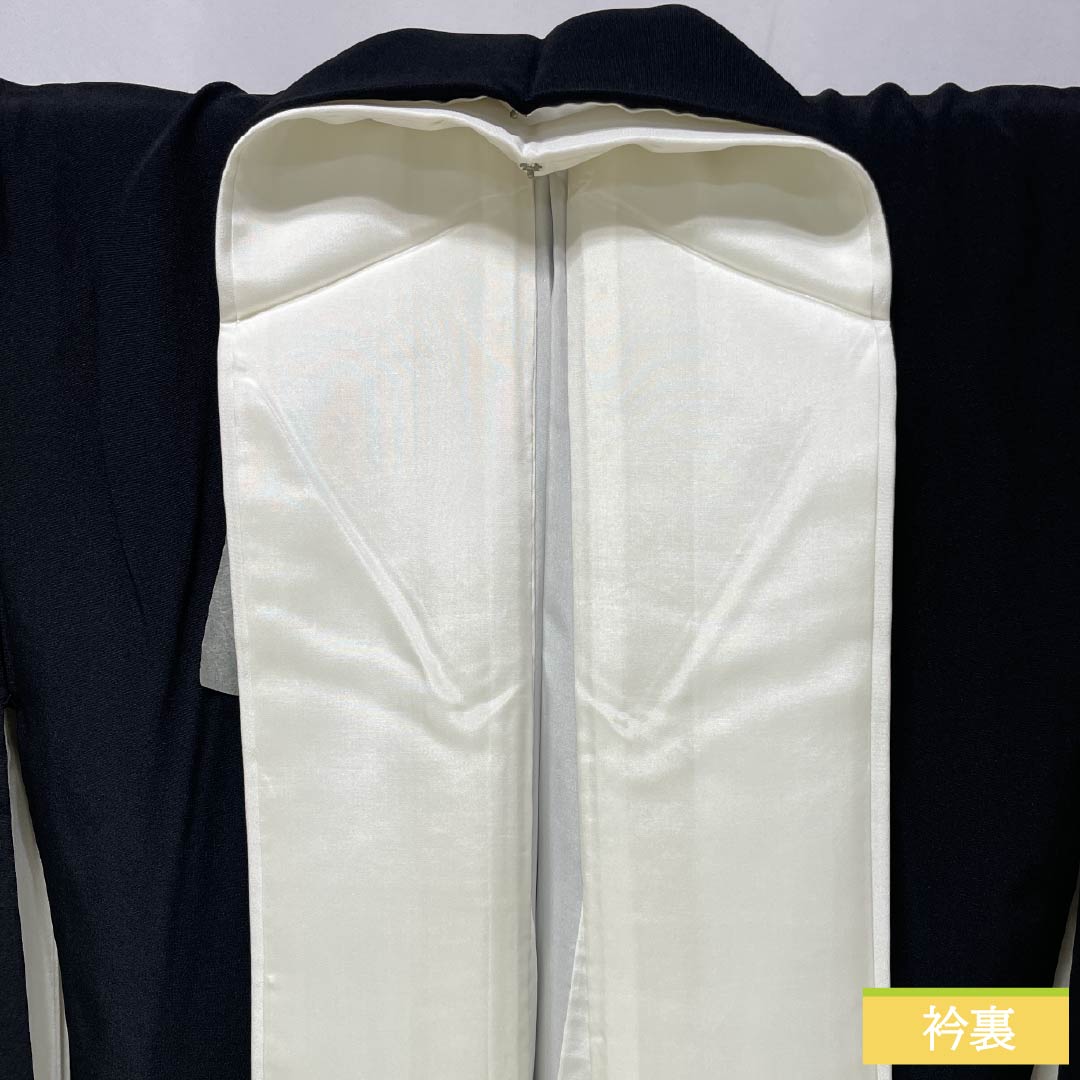 リサイクル着物】黒留袖 正絹 Sランク 身丈165cm 裄丈65.5cm 袷 京友禅