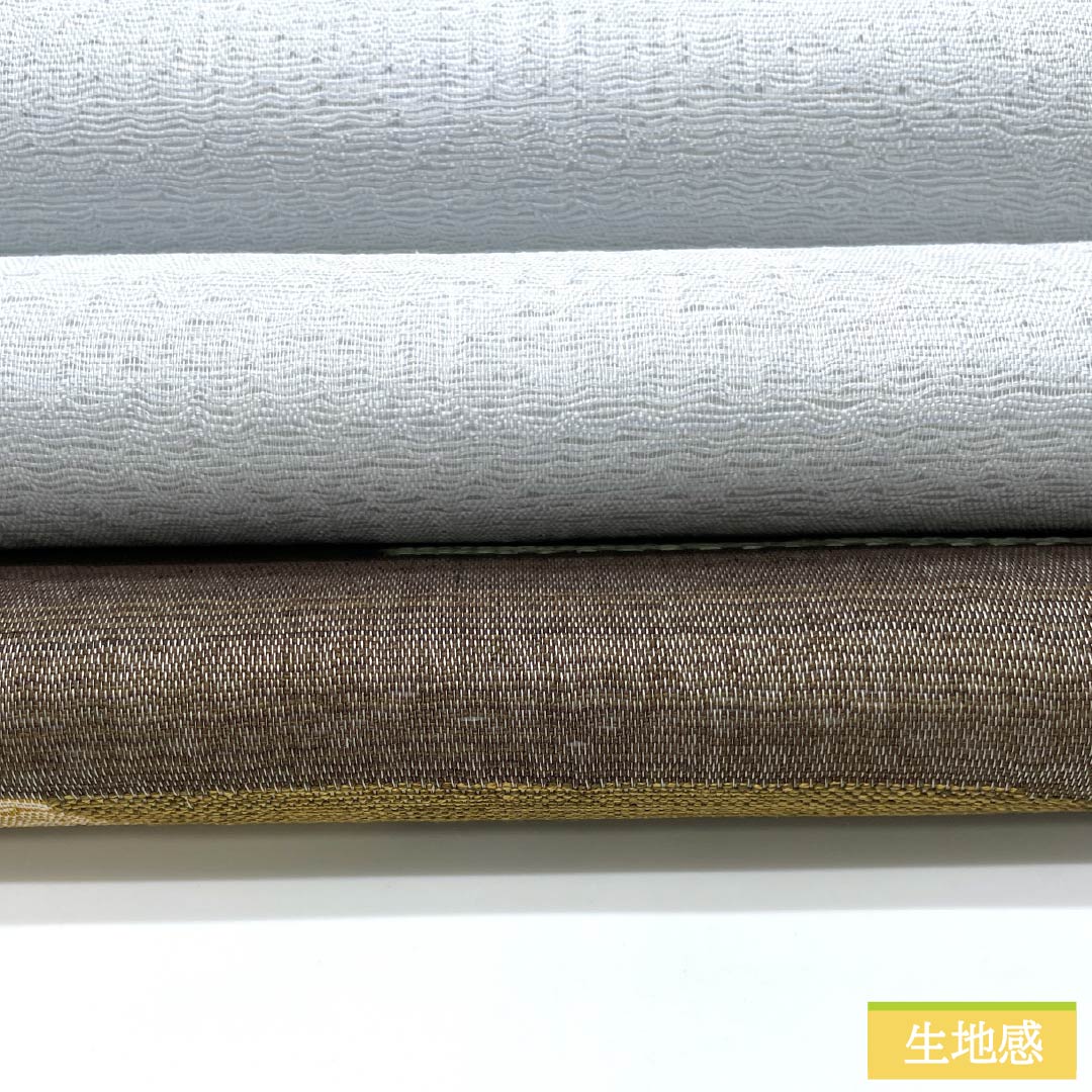 Fukuro Obi, pure silk, fish belly foil color, scoop weave, abstract pattern, obi length 442cm, A rank, point pattern, casual, light blue, 1123013223324