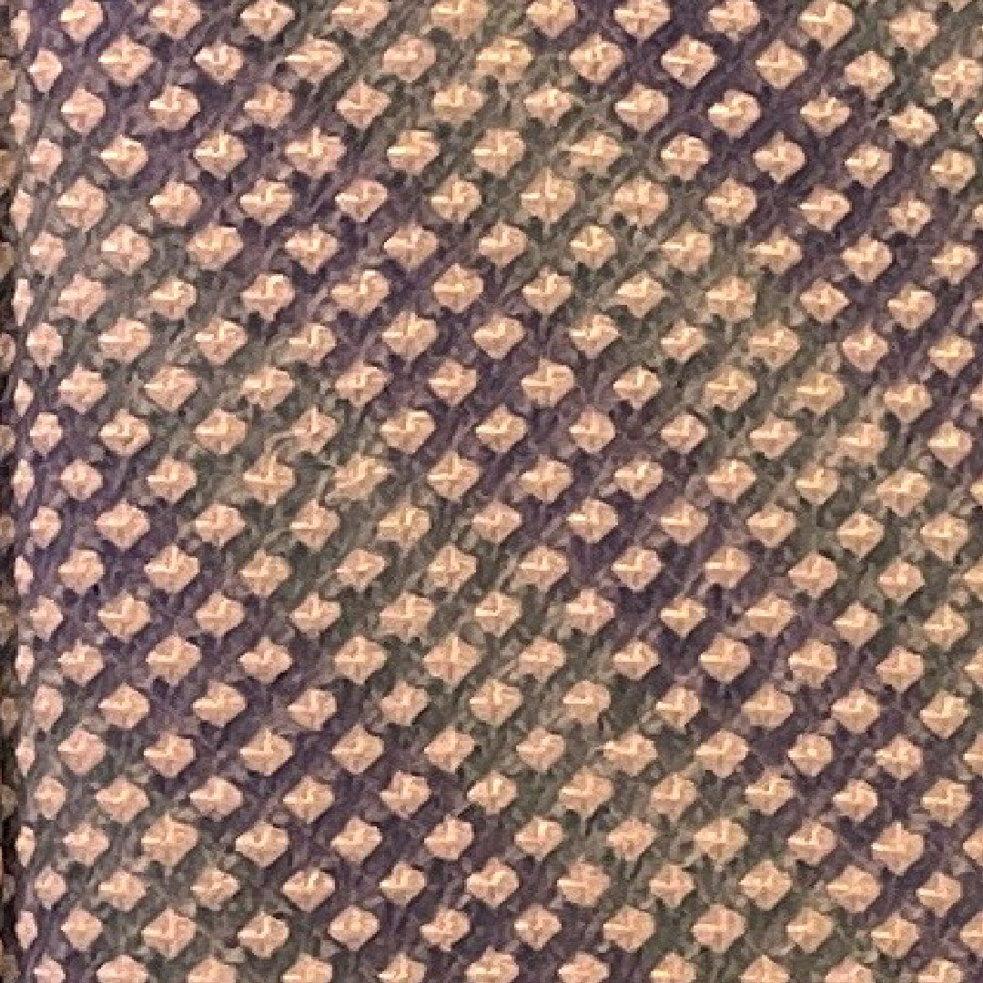 小紋 身丈154cm 裄丈63cm 袷  総絞り  正絹 Sランク 紫系 1115001802220