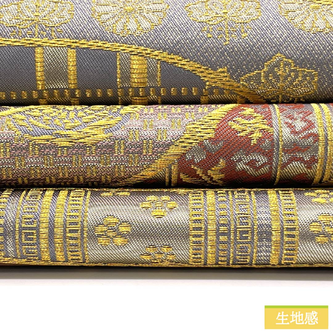 袋帯 正絹 Aランク 北出工芸 留袖用 北出与三郎 作家物 古典柄 帯丈436cm 六通 フォーマル グラデーション系 1123015513399