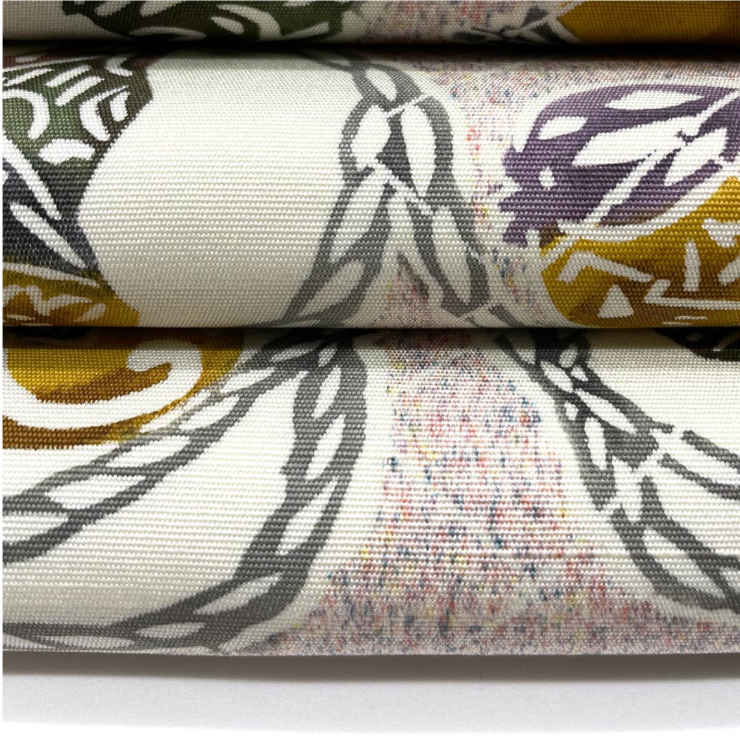 袋帯 桜色（さくらいろ） 野菜模様 染帯 紬地 帯丈456cm 正絹 Sランク 全通 カジュアル ピンク系 1123005742413