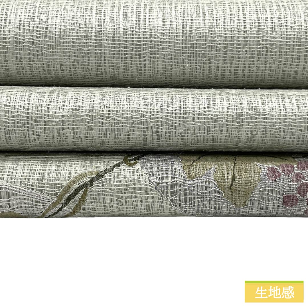 袋帯 正絹 Sランク 青白磁色（せいはくじいろ） 夏帯 葡萄 蔦 帯丈442cm ポイント柄 セミフォーマル 緑系 1123018322319