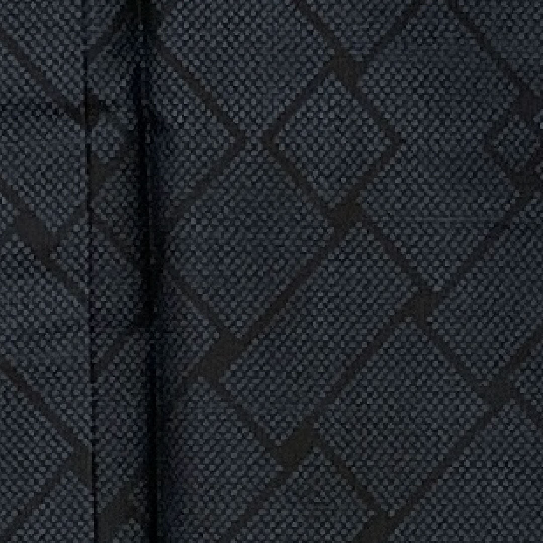 大島紬 身丈158cm 裄丈63cm 正絹 Sランク 袷 紺系 1116000512318