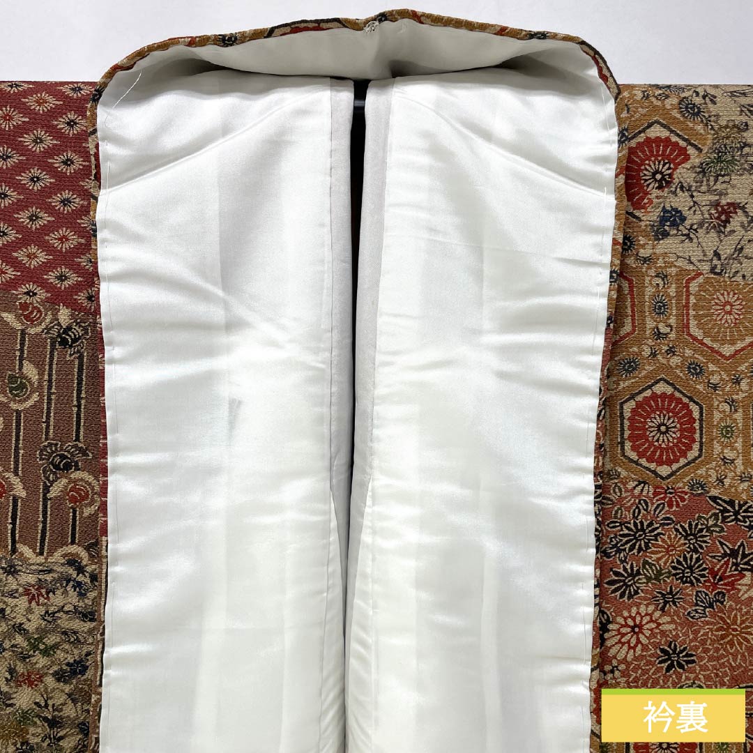 Visiting Kimono, Pure Silk, Grade A, Lined, Length 166.5cm, Sleeve Length 65cm, Kyoto Bingata, Classic Pattern, Artist's Work, Gradient Pattern, Product Number: 1112006843599