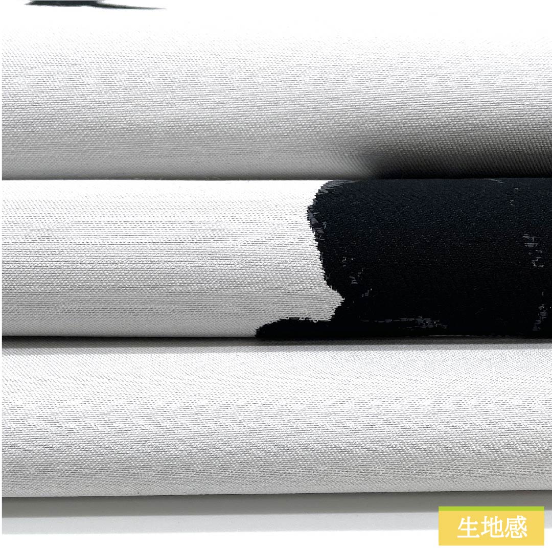 （未仕立）袋帯 正絹 白鼠色（しろねずいろ） 猫 黒猫 蝶 帯丈470cm NEWランク ポイント柄 カジュアル 白系 1123011721411