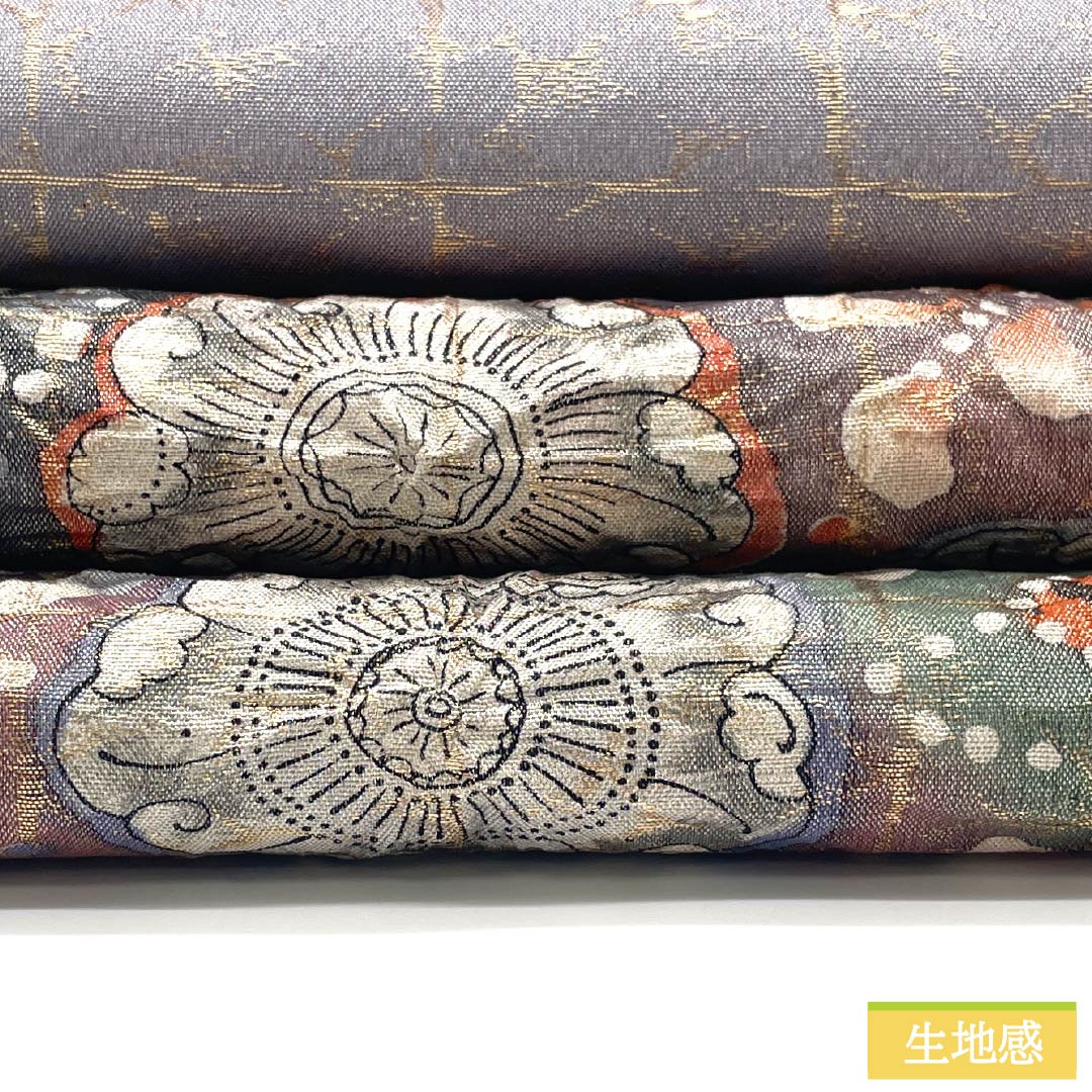 Formal Fukuro Obi (Sash), Pure Silk, S-Rank, Tsujigahana Pattern, Puffed Weave, Length 436cm, Pointed Pattern, Gradient, Item Number 1123015242399