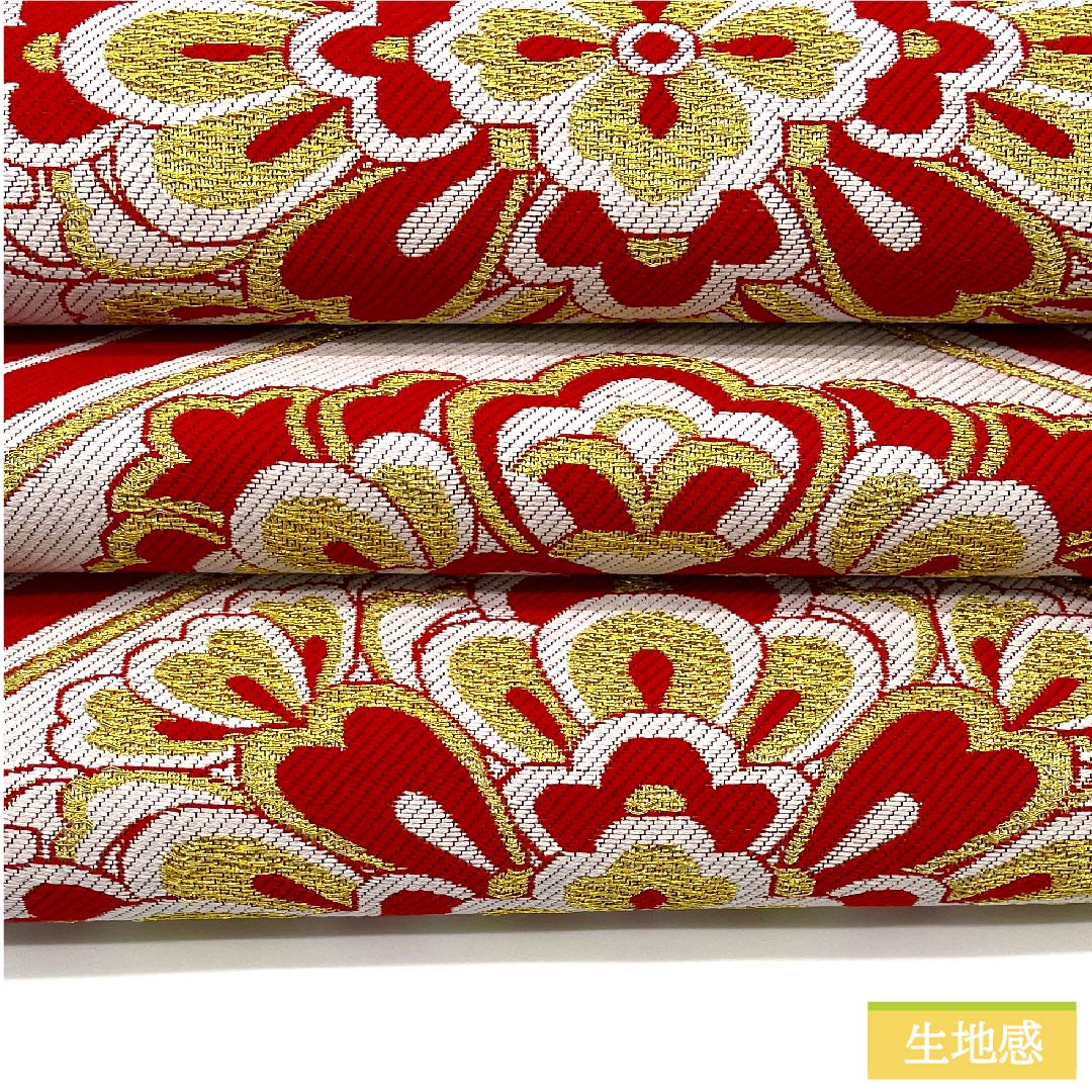 袋帯 正絹 白色（しろいろ） 亀甲 華文 帯丈436cm Sランク 六通 フォーマル 白系 1123011602311