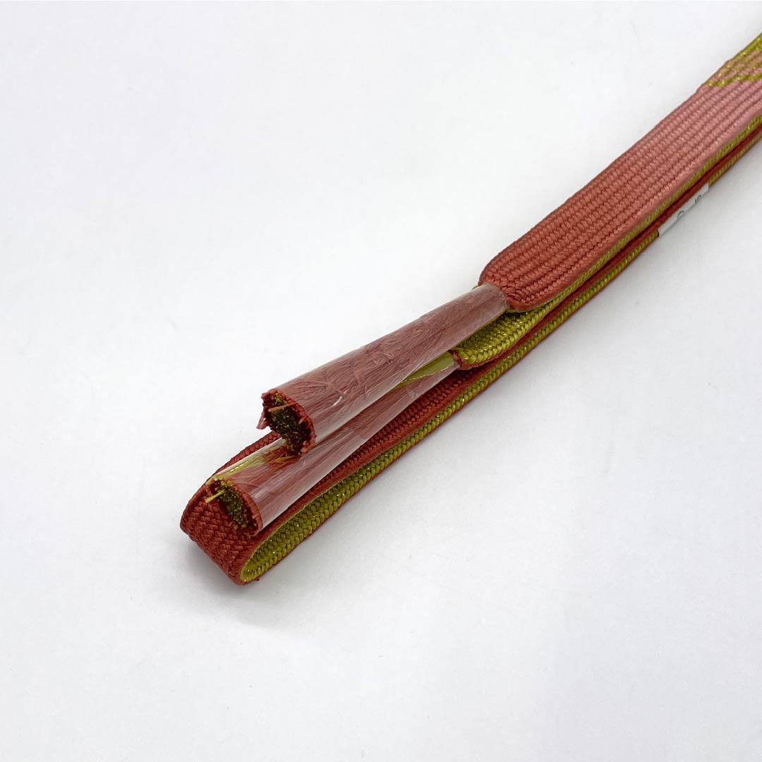 リサイクル着物】（新古品） 帯締め・帯揚げセット 正絹 Sランク