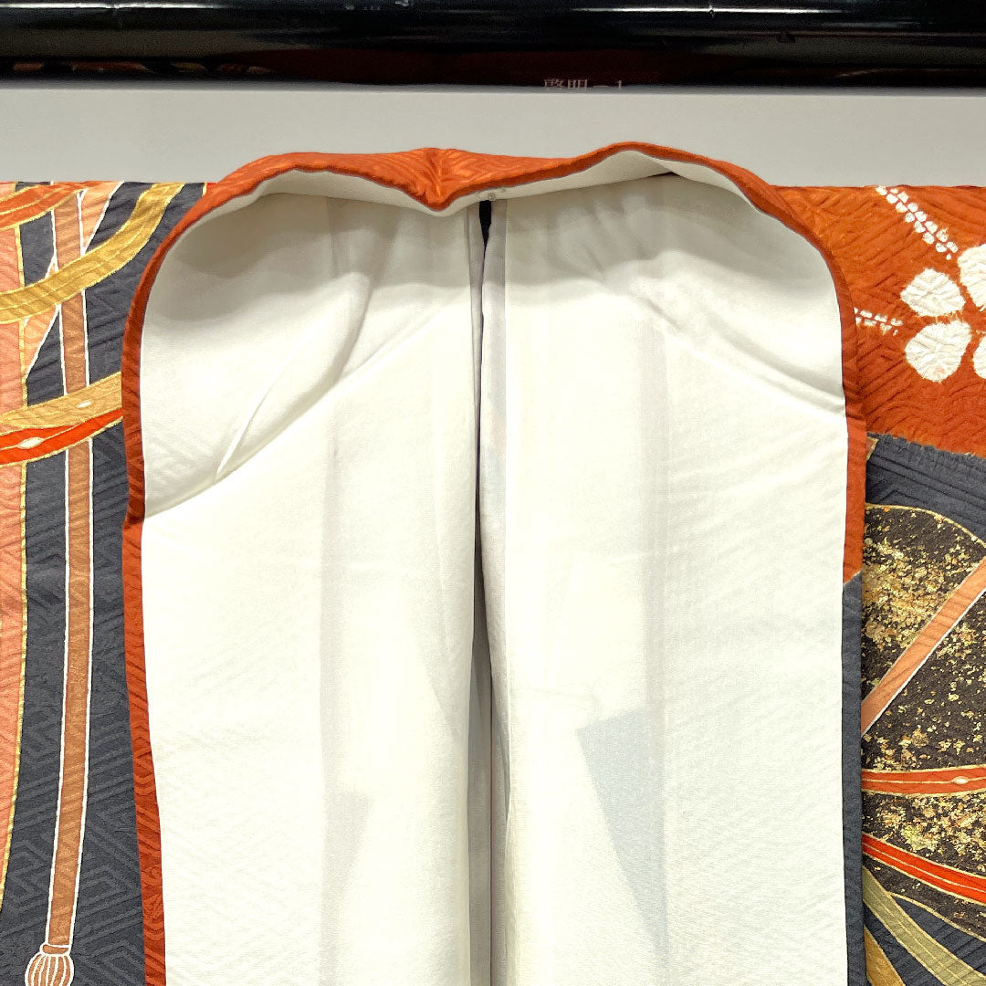 振袖 身丈167cm 裄丈69cm 袷  京友禅 鳳凰  正絹 Sランク グラデーション系 1113001532599