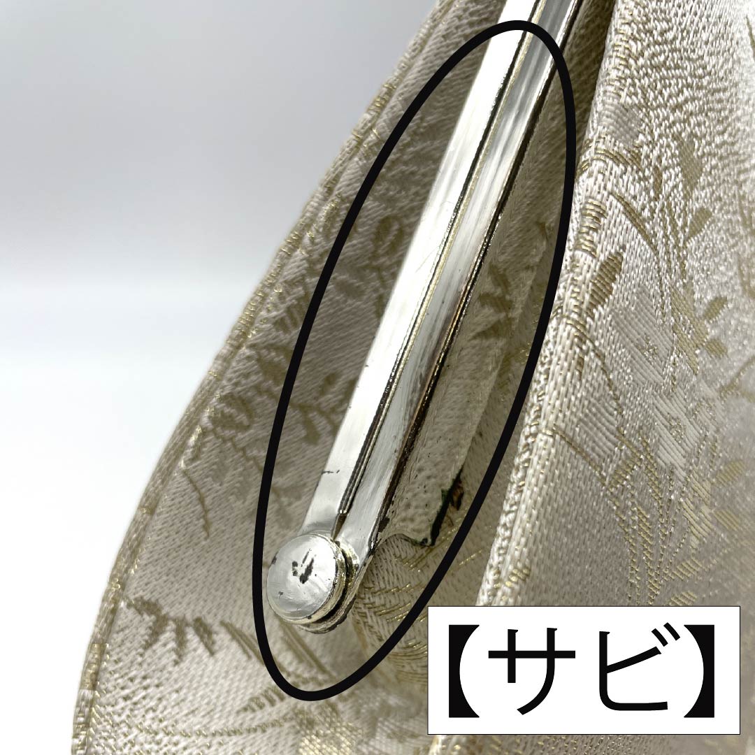 和装バッグ フォーマル Bランク 吉祥文様 銀系 113900078422