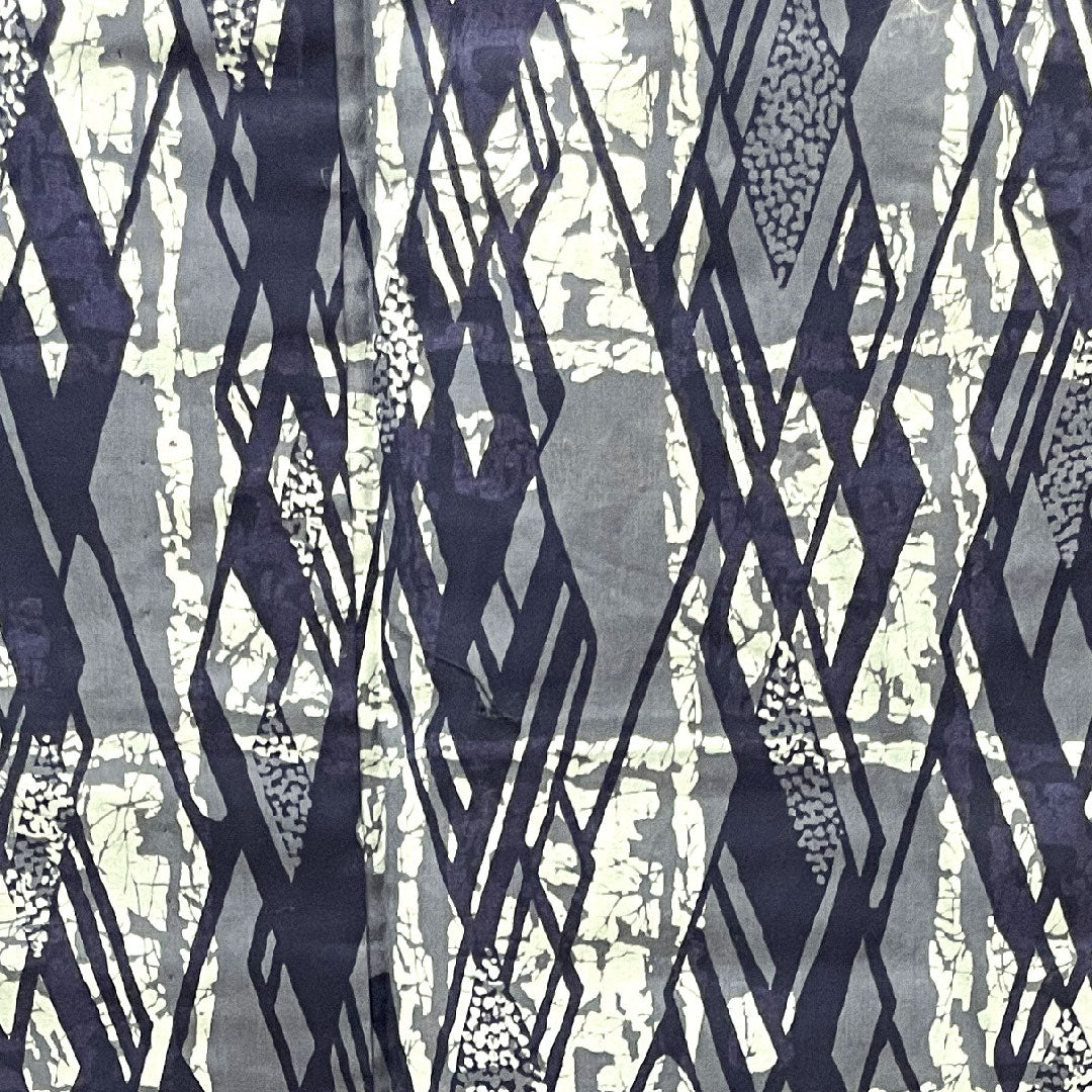 浴衣 男物 幾何学模様 木綿 Sランク 単衣 身丈143cm 裄丈70cm グラデーション系 1118001972199