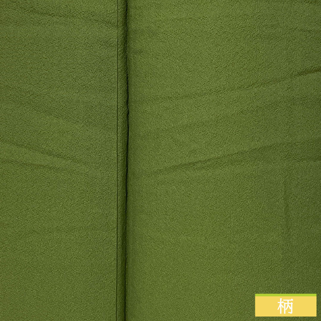 Plain color, pure silk, length 157.5cm, sleeve length 67cm, blue and red, plain color, one crest, thread loop with different hawk feathers, lined, A rank, green, 1114002113319