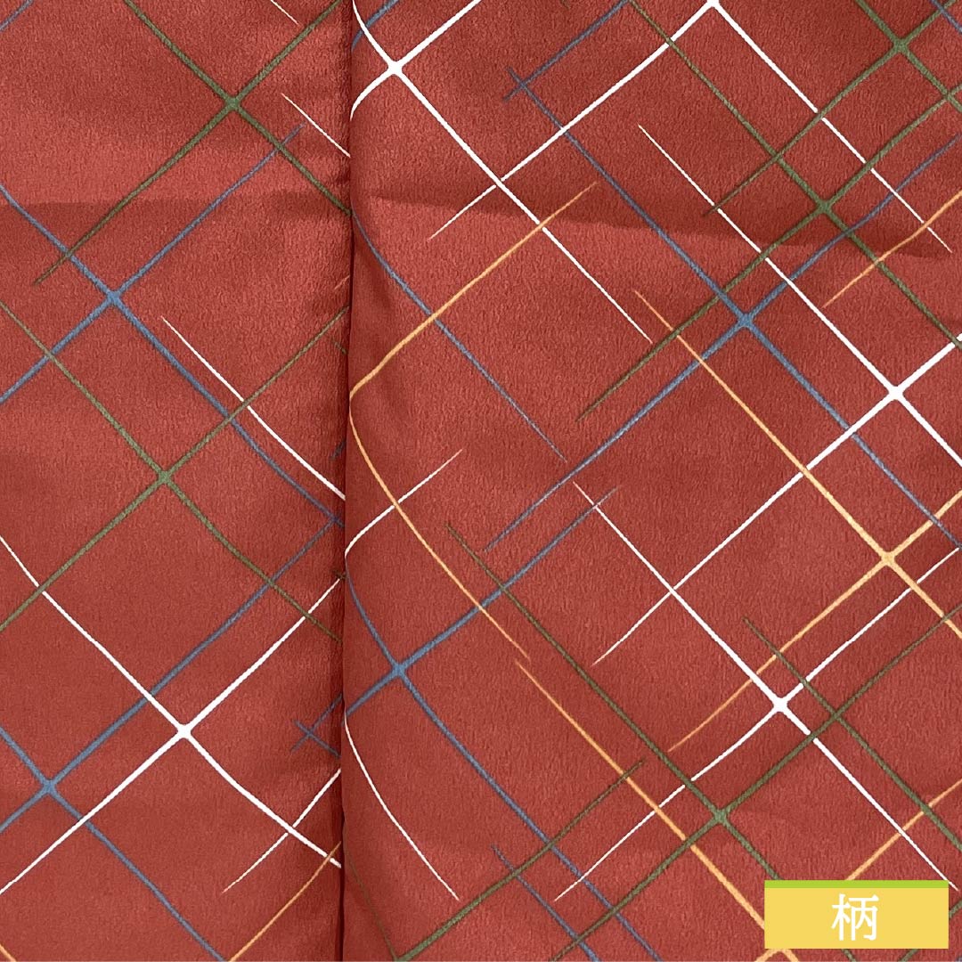 リサイクル着物】小紋 ポリエステル Aランク 身丈160.5cm 裄丈67.5cm