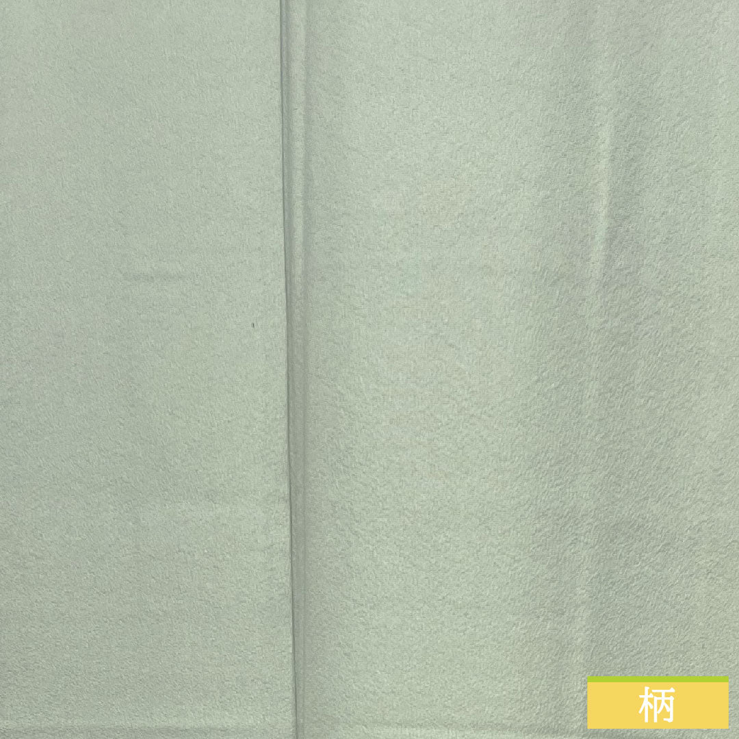 Plain color, pure silk, length 161.5cm, sleeve length 64.5cm, blue-and-white porcelain color, plain color, swallowtail butterfly, lined, S rank, gray 1114001482422