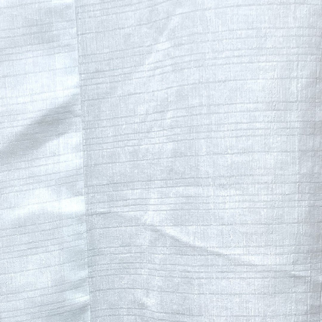 夏物 ポリエステル 長襦袢 身丈131.5cm 裄丈65.5cm 藍白色（あいじろいろ） 洗える着物 絽 Aランク 水色系 1132001803124